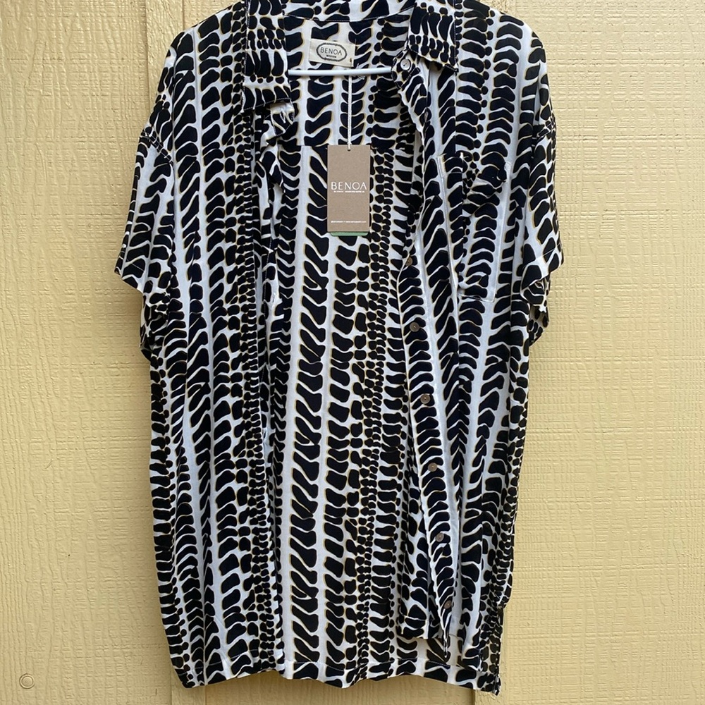 Benoa Hebrew Cone Aloha Shirt
